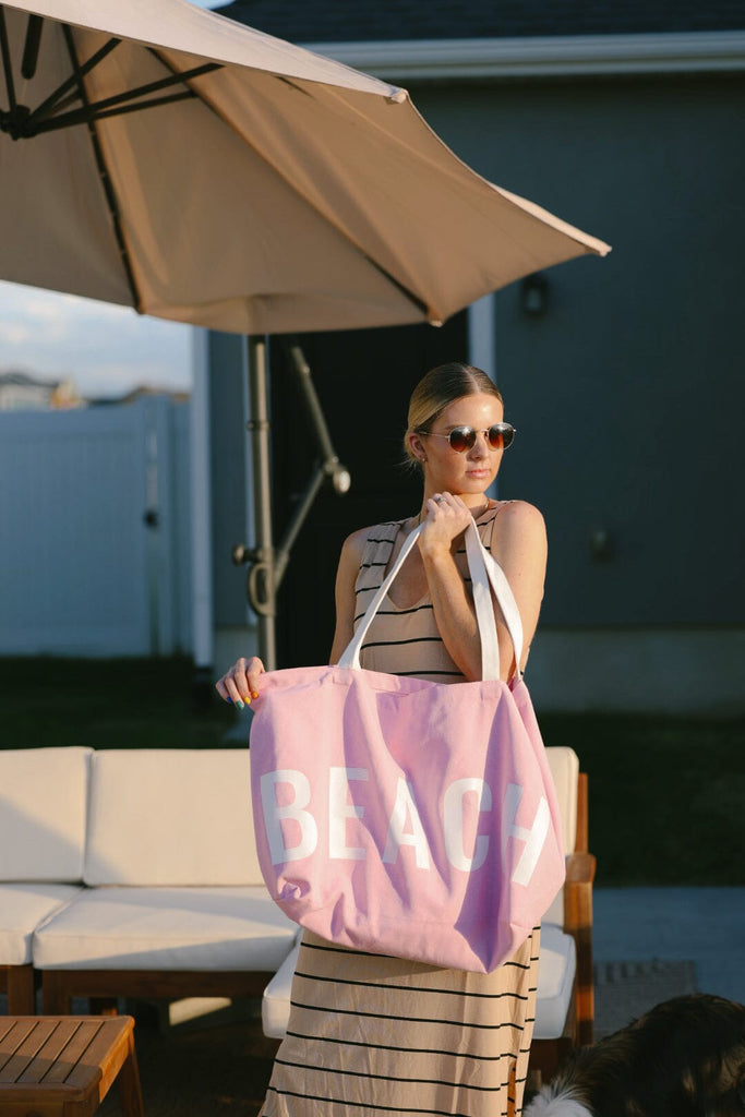 Baby Pink Beach Bag – Hello Pretties