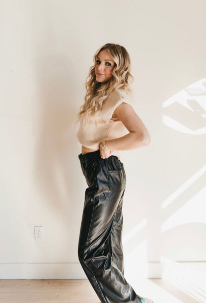 Janis leather pants